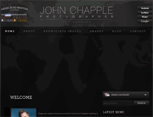 Tablet Screenshot of johnchapple.com